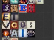 compositions typographiques partir photos Instagram