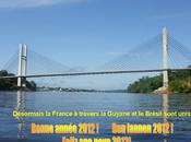 Désormais, Brésil France, travers Guyane, sont unis…