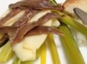 L’entree d’un lundi poireau anchois