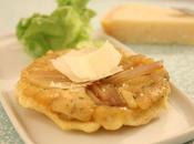 Tatin acidulée artichauts échalotes confites