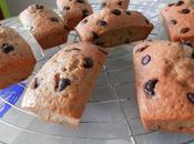 Mini-cakes l'amande pépites chocolat