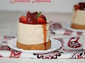 Cheesecake caramel fraise
