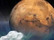 NASA calculé éventualité collision entre comète C/2013 planète Mars.