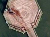scène crime photographiée Google Earth