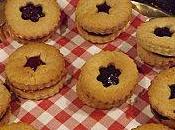 Petits biscuits lunettes confiture