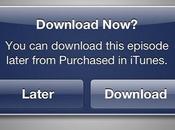 iTunes: Achetez maintenant, télécharger plus tard...