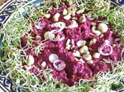 Puréed beets with yogurt za'atar (Mousse betteraves yaourt zaatar)