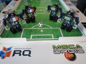 robot HUNO Footballeur démo Finale France Trophées Robotique.
