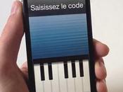 Piano Passcode: petites notes musique pour dévérouiller votre iPhone...