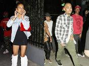 Chris Brown fête anniversaire avec Karrueche