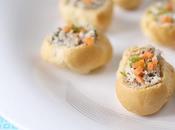 Petits choux rillettes maquereau