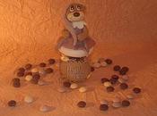 dragée avec doudou ourson