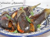Aubergines marinées marocaine