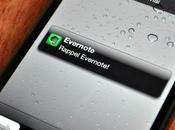 Evernote intègre notion rappel applications Web,