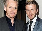 David Beckham derriere fourneaux avec Gordon Ramsay