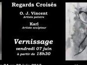 Exposition Regards Croisés O.J. Vincent- Karl Lefebvre l’Espace d’art contemporain carmes Pamiers