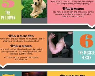 Tout ce que votre photo de profil dit de vous en une infographie