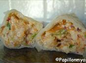 Rouleaux printemps fromage frais surimi