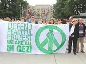 Flashmob Greenpeace Genève solidarité avec manifestants Turquie