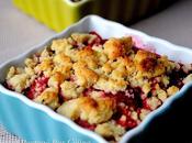 Crumble fruits rouges