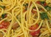 recette cahier Mélody spaghettis coques