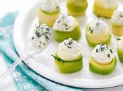 Nids courgette chantilly roquefort