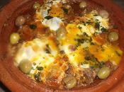 Tajine Kabab oeufs olives