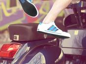 Vespa trouve chaussure pied avec Adidas