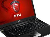 GE40 nouveau portable pour gamers