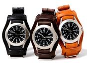 Hobo 2013 quartz watch with shade leather