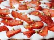 Tarte fraises noix coco