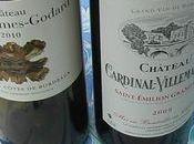 Deux vins Bordeaux rive droite