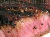 Steak côte boeuf croûte d'épices café