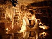 complicité avec cadre scénique somptueux, Trio d'en dans grottes Lacave