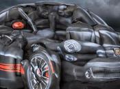 FIAT réalise voiture Body Paint