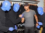 Taylor backstage Show 'Blue Group'