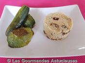 Courgettes confites four