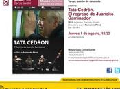 Tata Cedrón grand écran Museo Casa Carlos Gardel l'affiche]