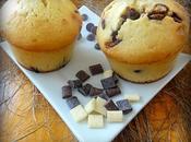 Muffins pépites chocolat chunks chocos