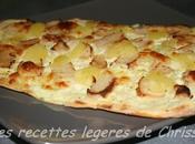Pizette poulet curry ananas