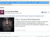 Facebook l’intégration posts disponible