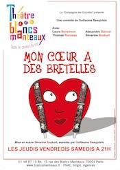 Sortie week-end "Mon cœur bretelles" comédie romantique presque