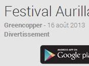 L’application mobile festival d’Aurillac