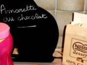 mange quoi demain Amaretti chocolat noir