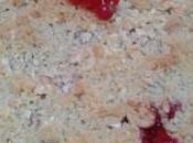 Crumble groseilles noix cajou