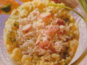 Ecrasé pommes charlotte tourteau herbes fines