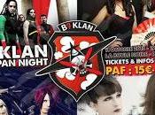 Focus groupe HYBRIDS présent lors B7KLAN ROCK'N'JAPAN NIGHT
