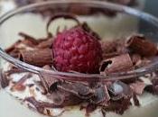Mousse petit suisse chocolat blanc framboises dessert facile rapide