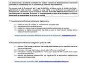 Propositions pour nouveau cadre afin FACILITER DEVELOPPEMENT FINANCEMENT PARTICIPATIF