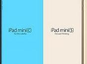 iPad mini bleu couleur or...